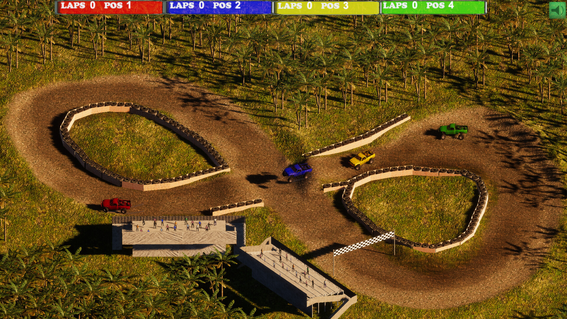 Compact Racing: Dirty Trucks 4x4 — gameplay screenshot 2