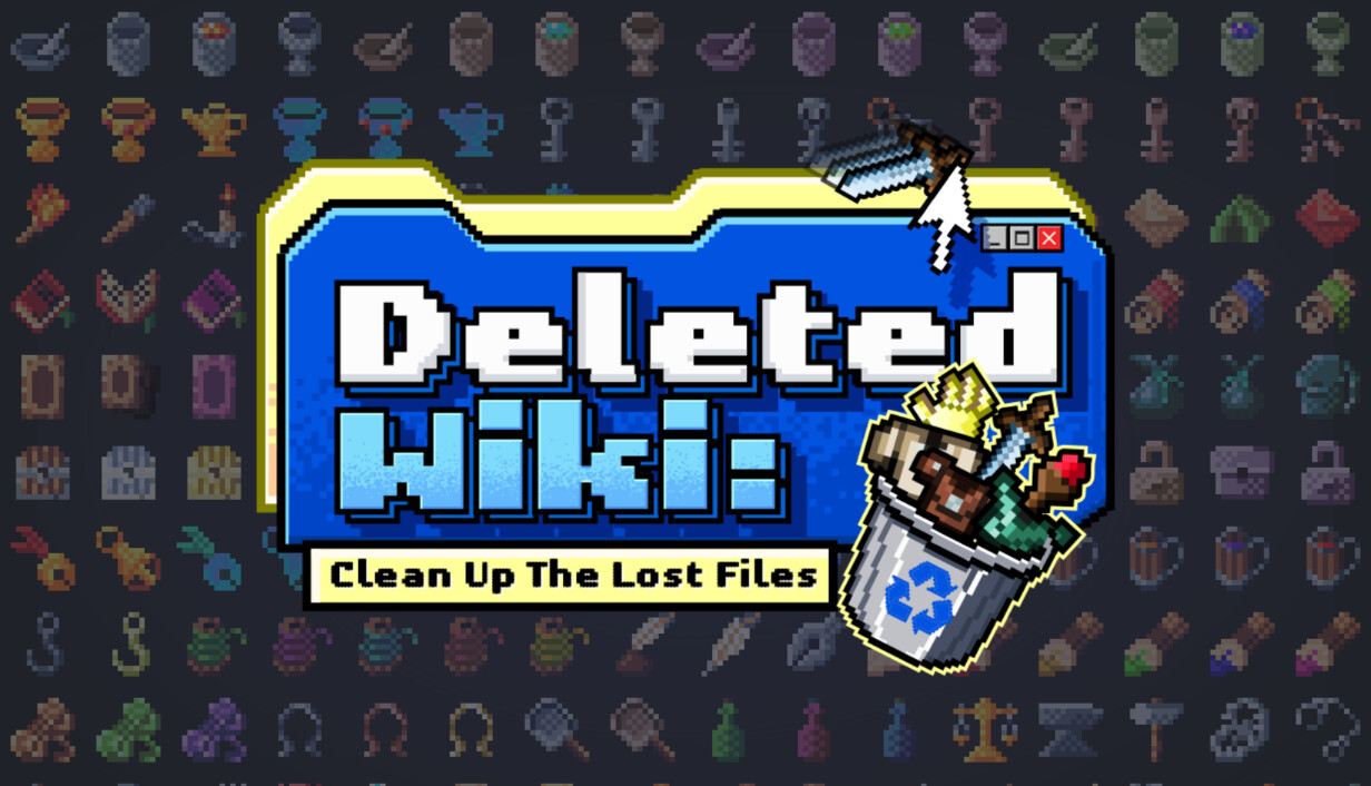 Deleted Wiki: Clean Up the Lost Files cover art