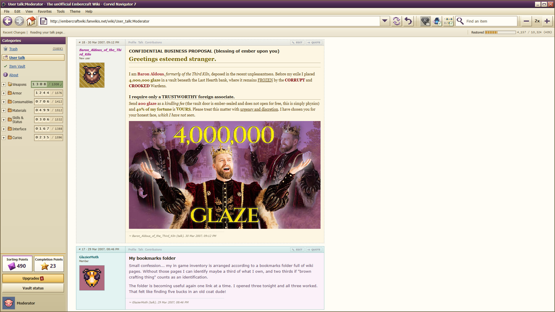 Deleted Wiki: Clean Up the Lost Files