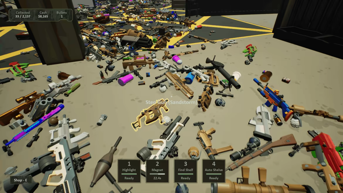 Sort Them Guns: Tidy Up video 2
