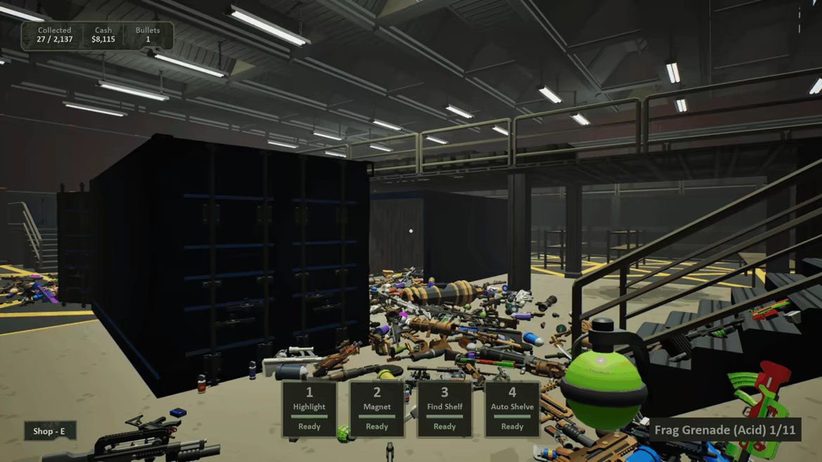 Sort Them Guns: Tidy Up video 3