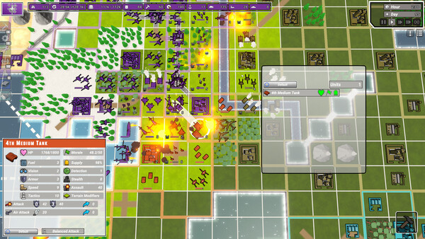 Advancing Fronts Screenshot