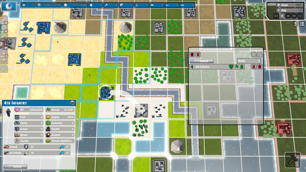 Advancing Fronts