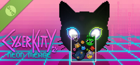 Poster CyberKitty: Neon Merge Demo