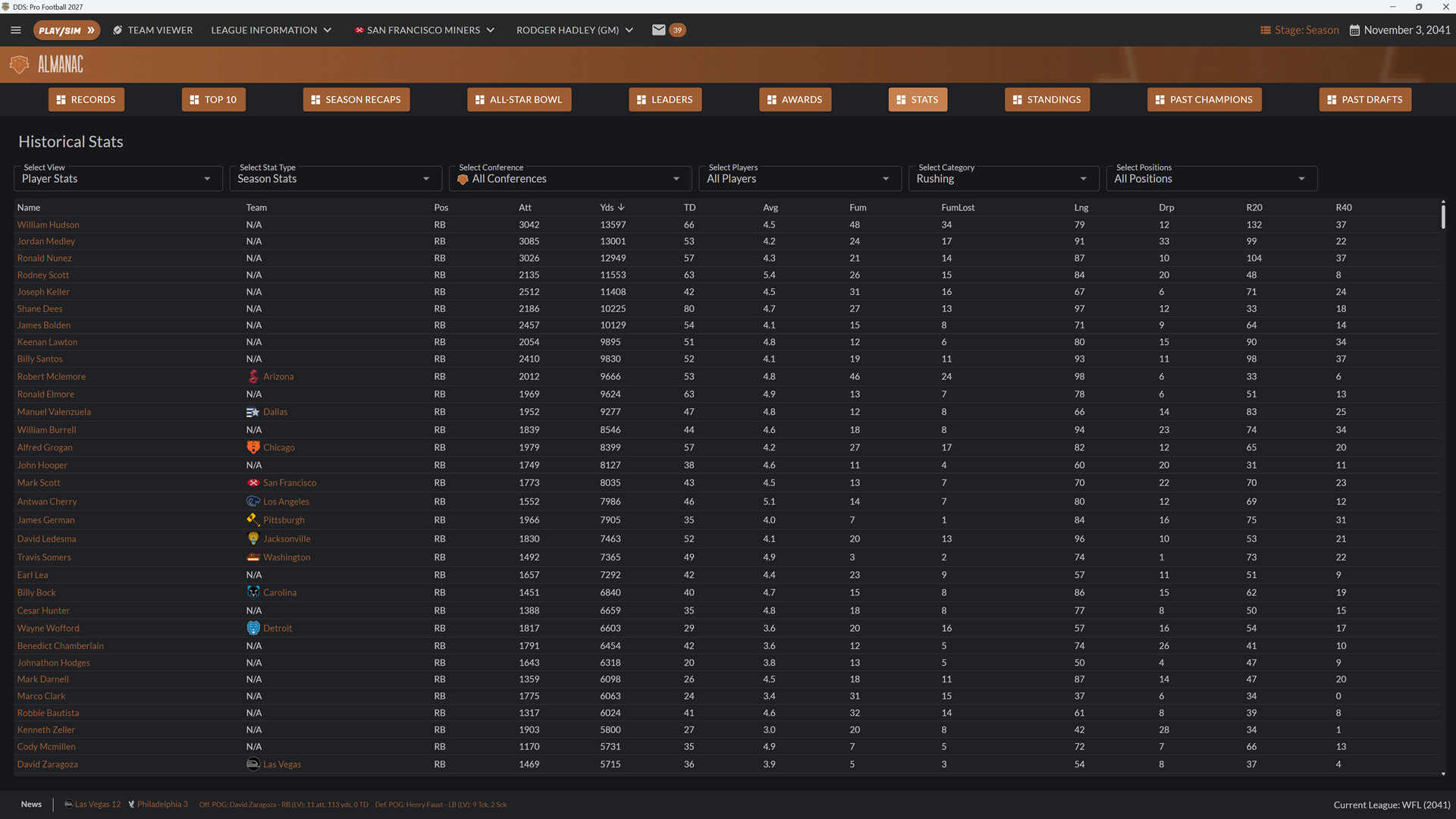 Draft Day Sports: Pro Football 27 screenshot 11