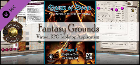 Fantasy Grounds - 5E: Quests of Doom Header Image