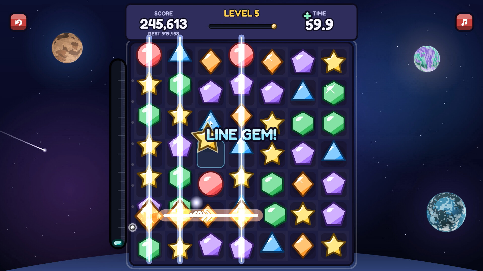 DOPA-MATCH3: Cosmic Journey screenshot #6