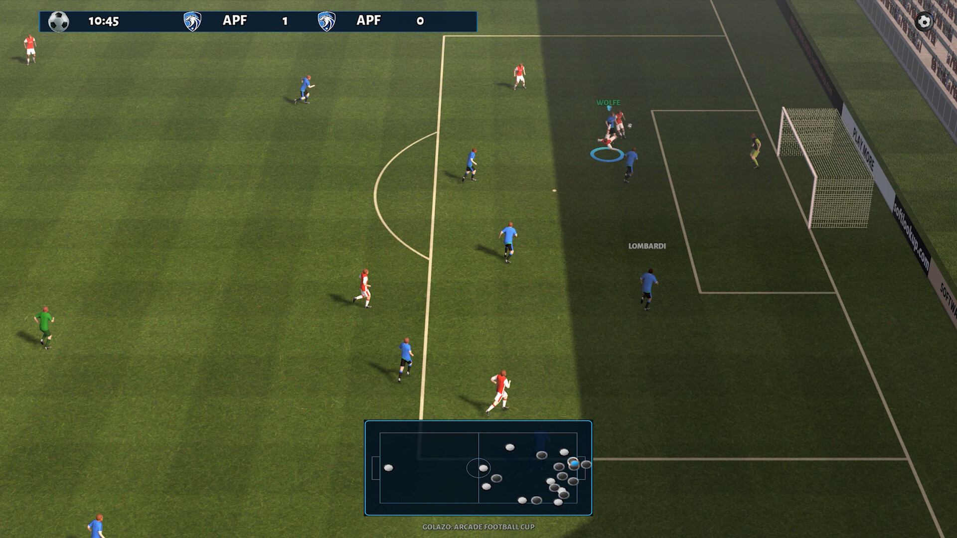 Golazo: Arcade Football Cup — gameplay screenshot 4