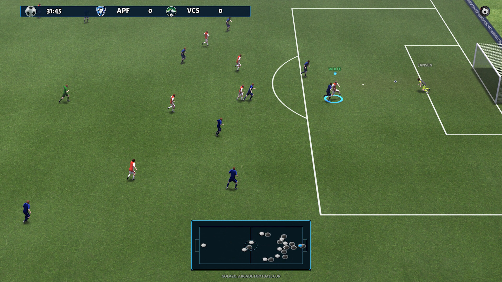 Golazo: Arcade Football Cup — gameplay screenshot 6