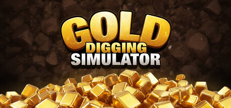 Gold Digging Simulator — Steam header