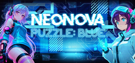 NEONOVA Puzzle: Blue