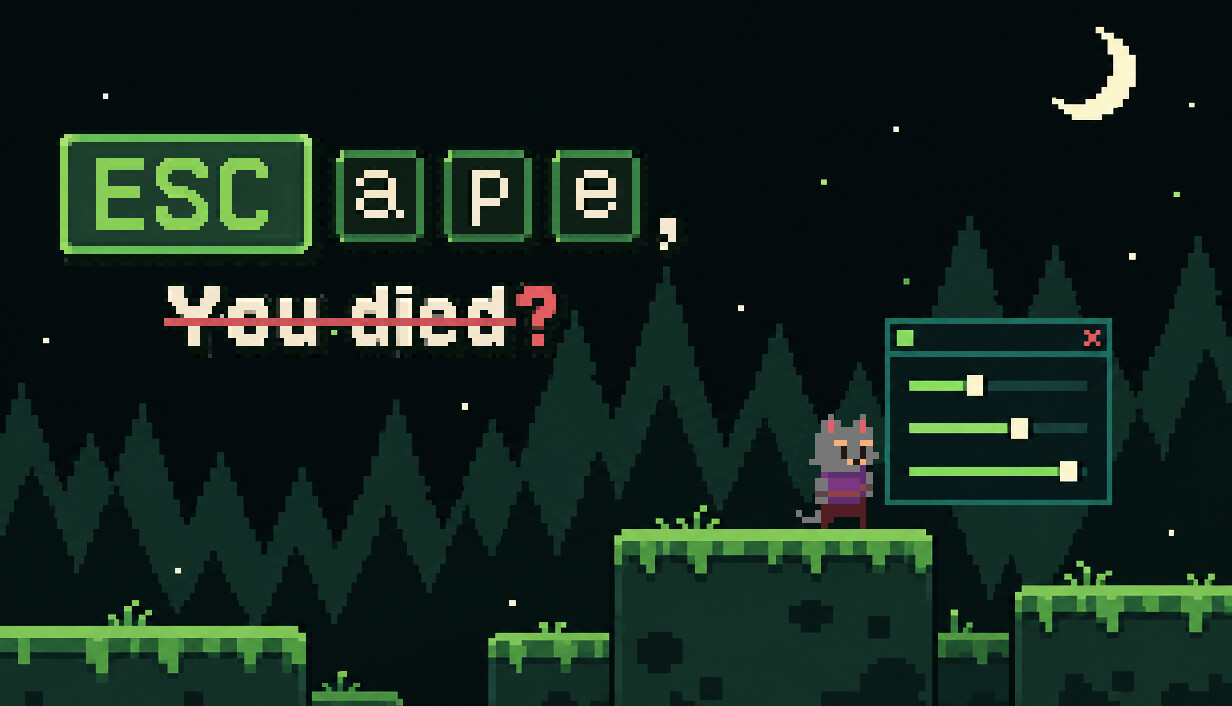 ESC ape, You died? cover art