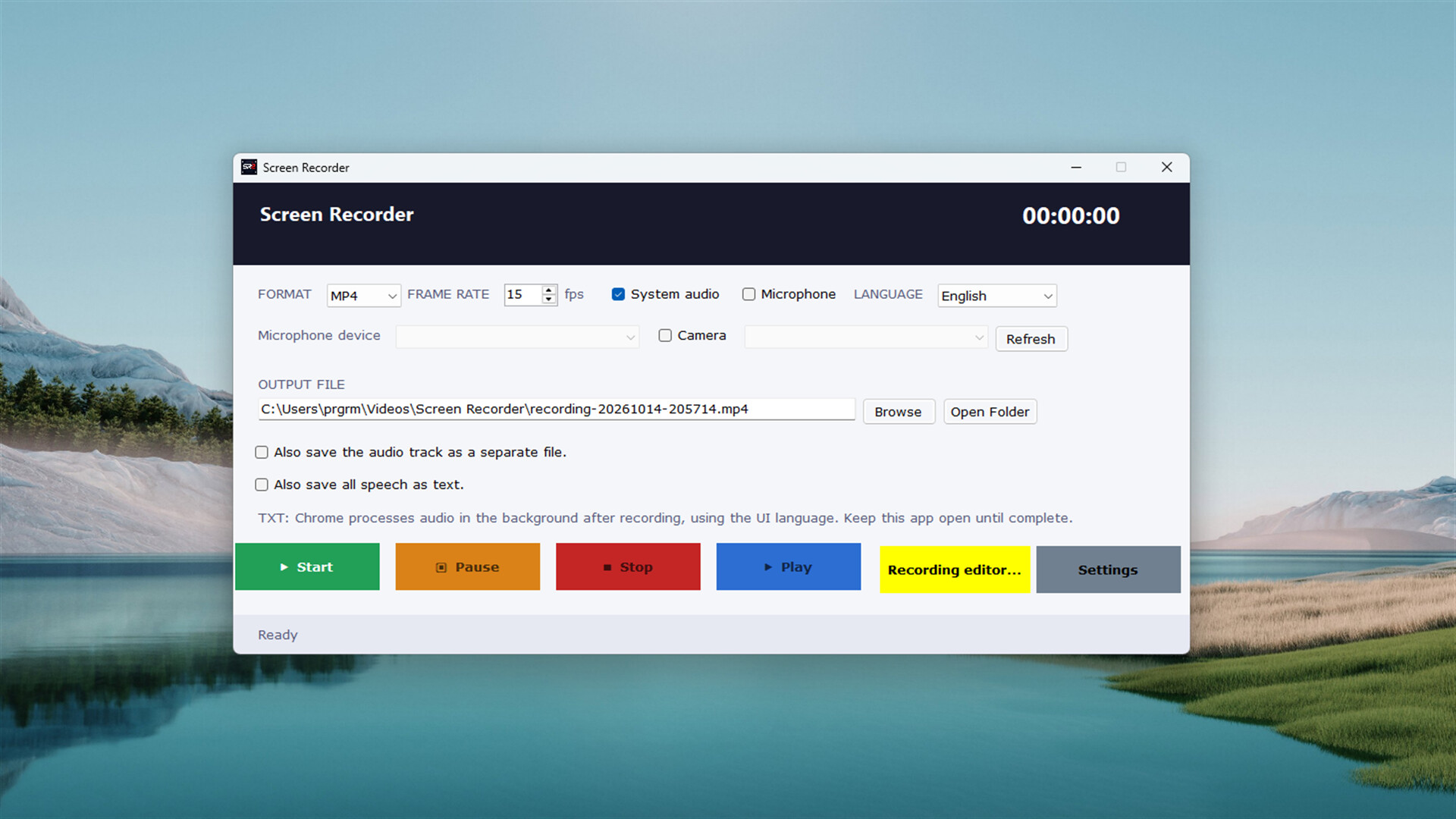SR2 Screen Recorder screenshot 4