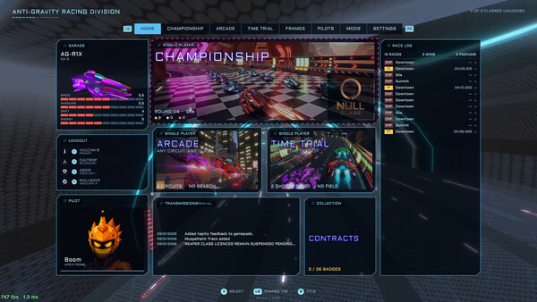 Reaper GP screenshot 4