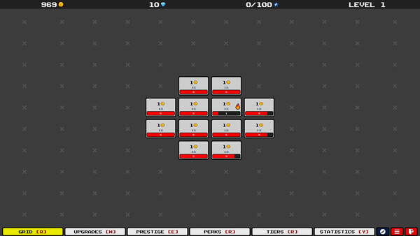Hover Idle: Grid Master 스크린샷 1