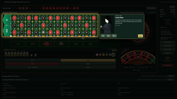 Roulette Strategy Research Lab screenshot 6