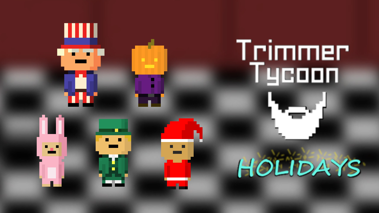 Holiday Skin Bundle (or "Buy Us a Coke") - Trimmer Tycoon Featured Screenshot #1