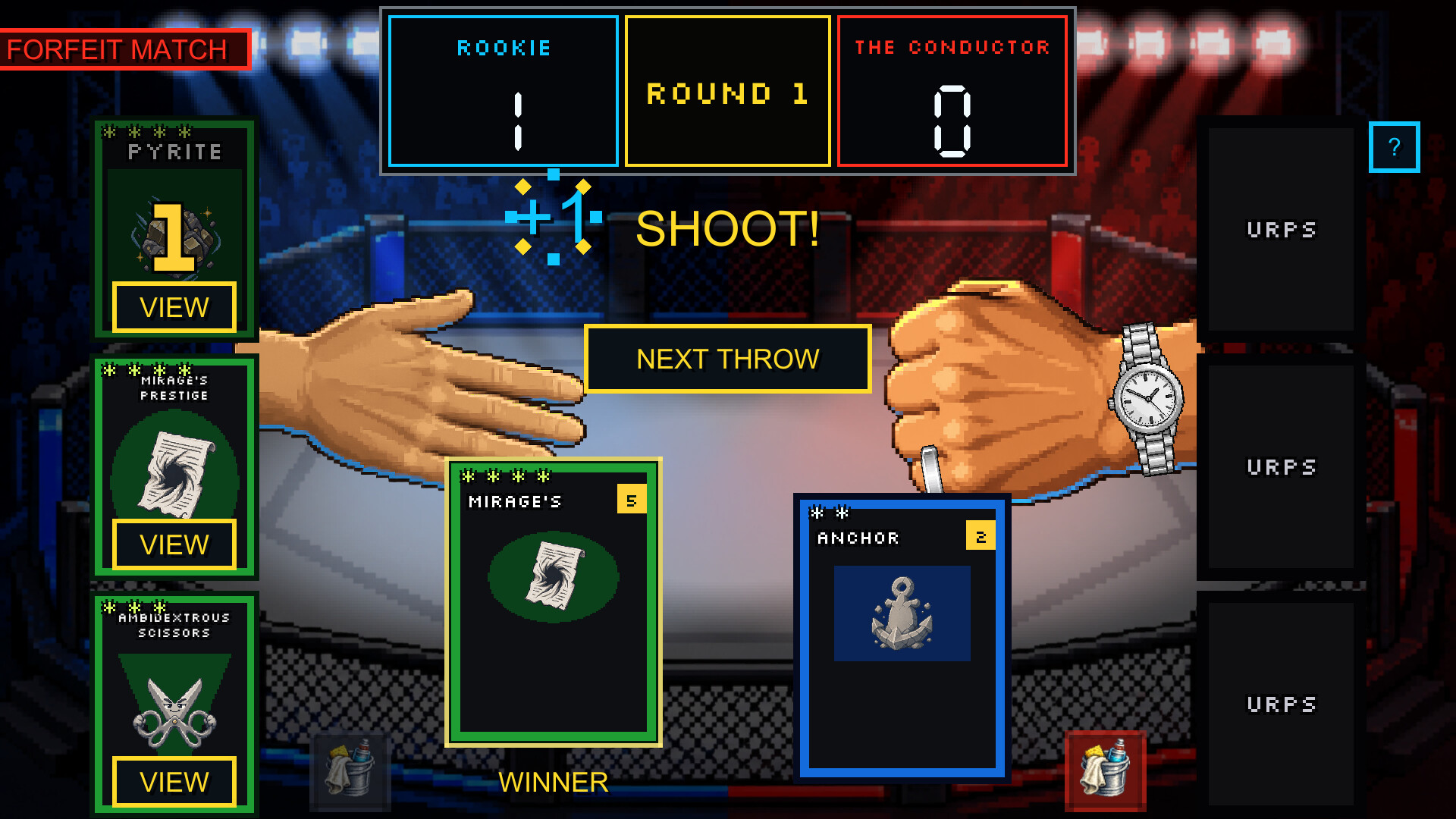 Screenshot of Ultimate RPS Championship