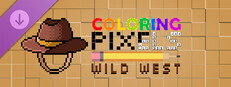 Coloring Pixels - Wild West Pack Banner