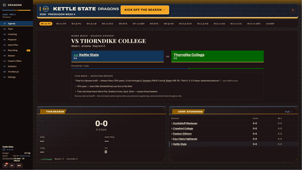 Brick and Banner: College Football Dynasty screenshot 4