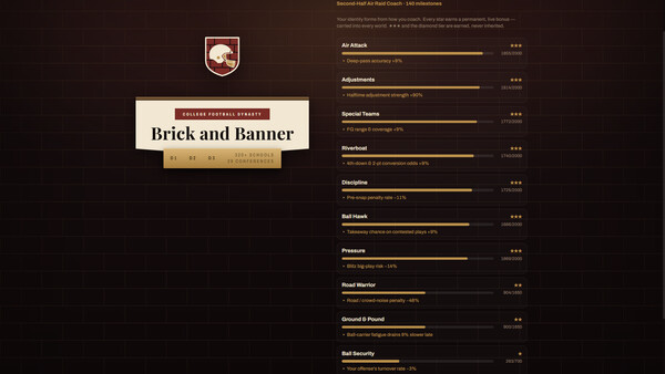 Brick and Banner: College Football Dynasty screenshot 6