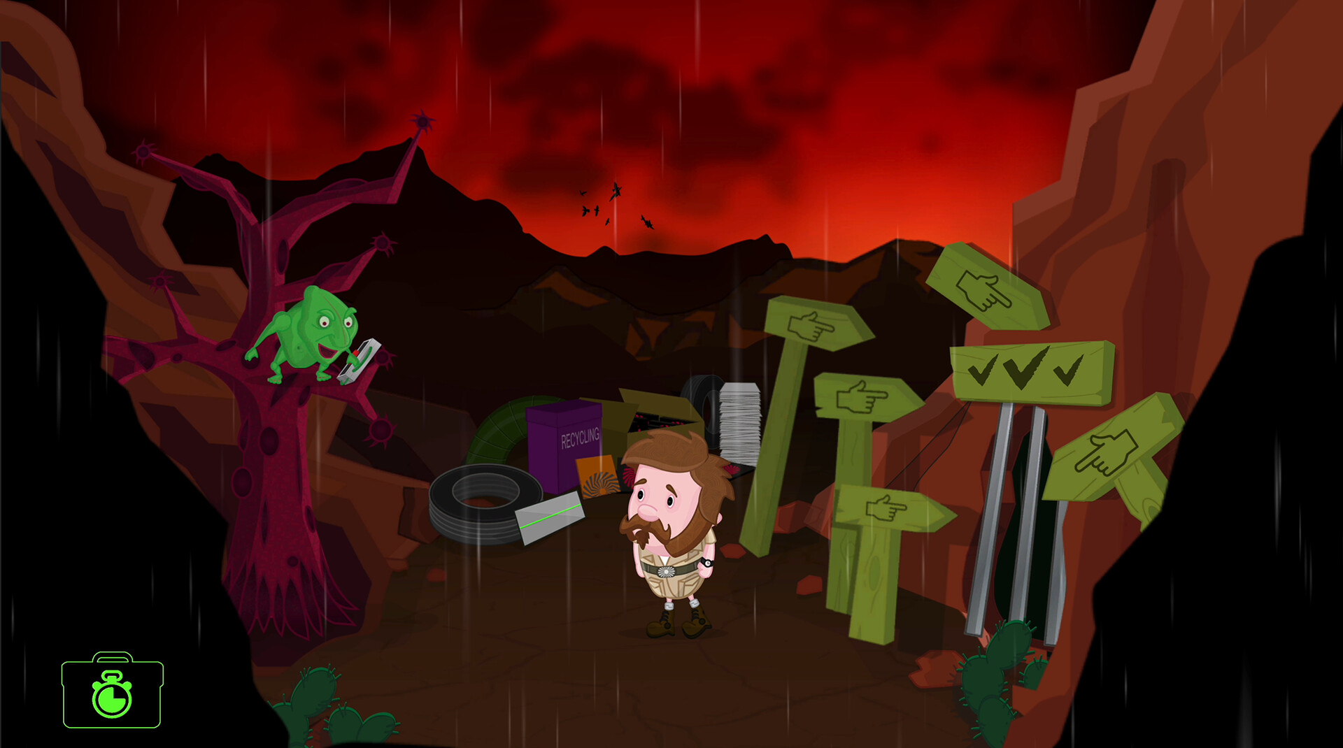 The Mystery Of Woolley Mountain gameplay screenshot 1