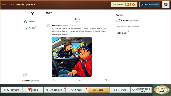 Run Man: Wash the Dish screenshot 2