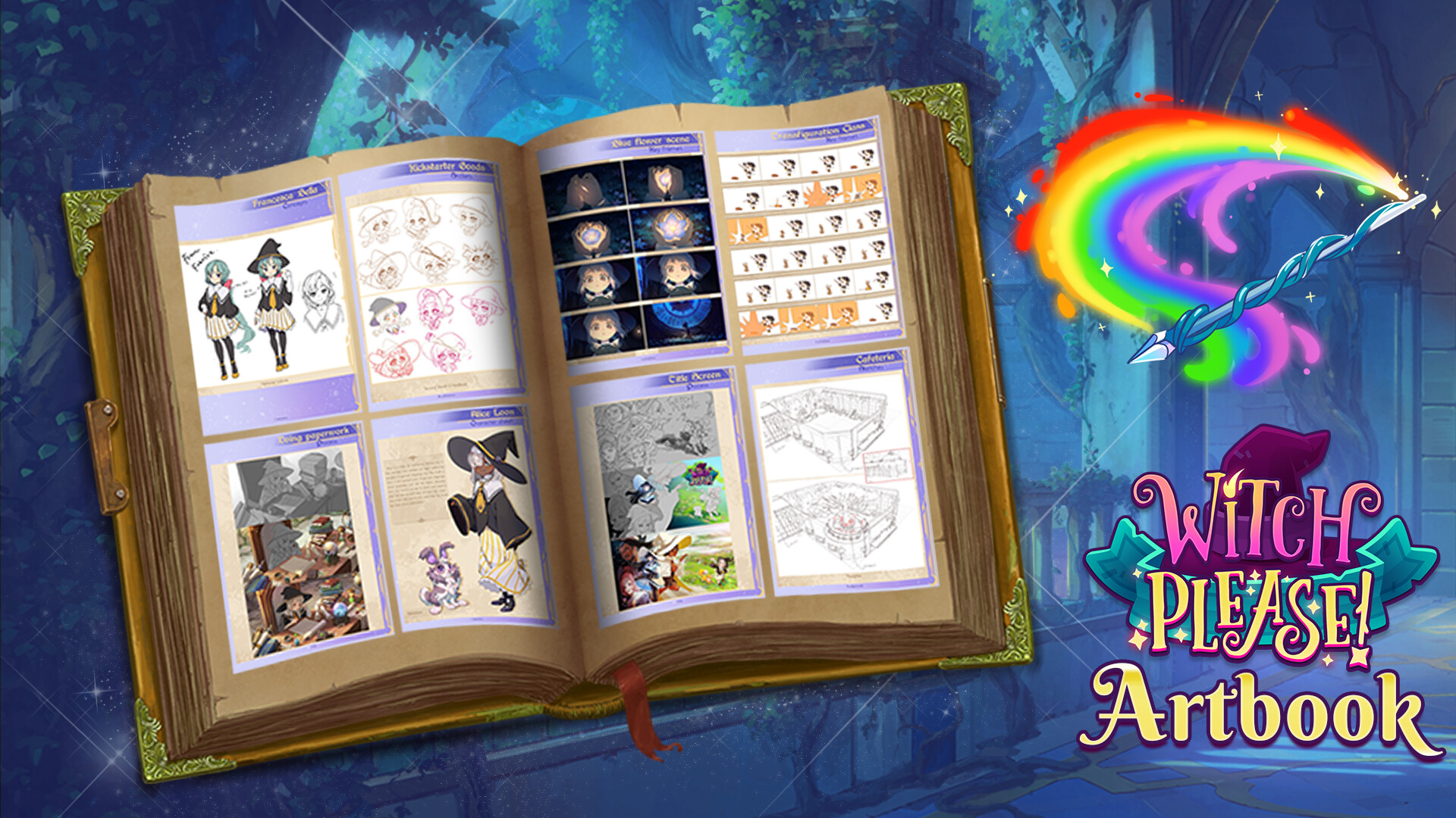 Witch Please Artbookのスクリーンショット 1