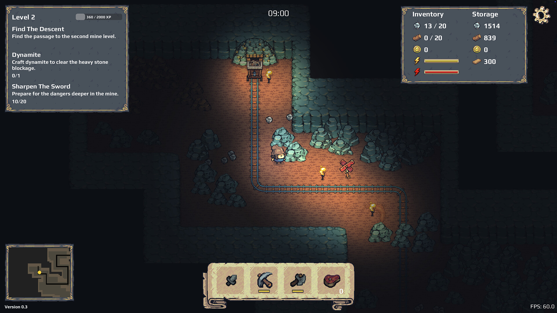 The Miner's Routine screenshot #1