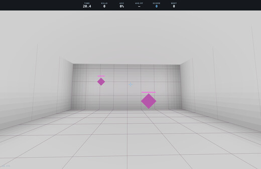 Screenshot of Fitz's Aim Trainer