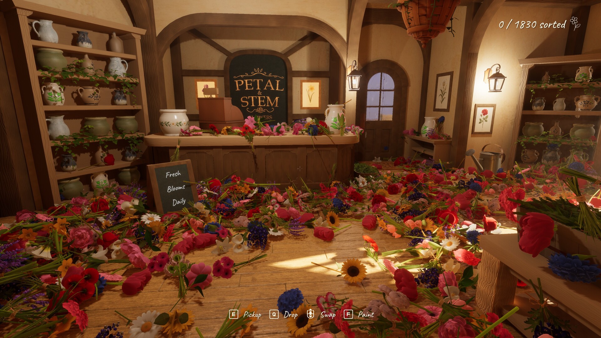 Tidy Up the Flower Shop screenshot 1