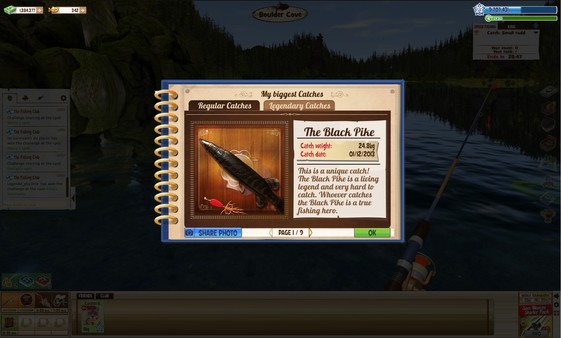 Screenshot z The Fishing Club 3D