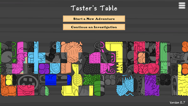 Taster's Table Screenshot