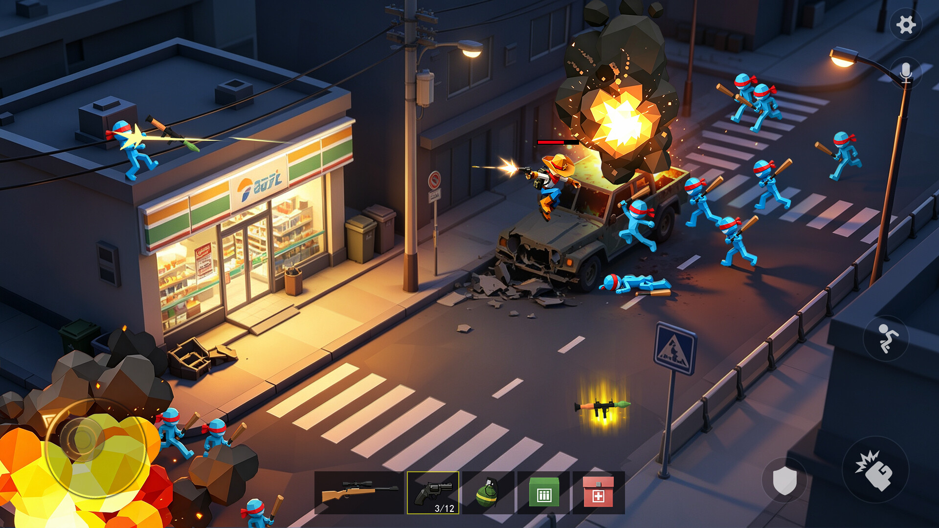 Chaikov Party: Stickman Shooter screenshot #3