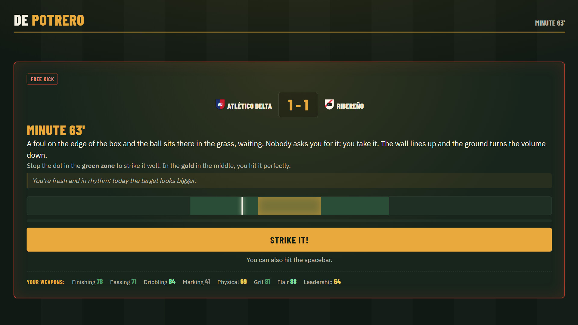 Potrero - Football life sim screenshot #4