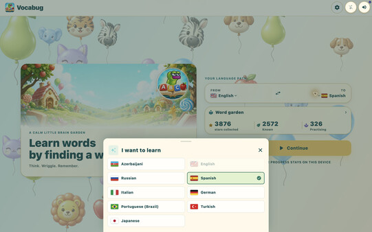 Vocabug screenshot 3