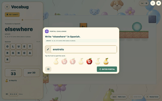 Vocabug screenshot 1
