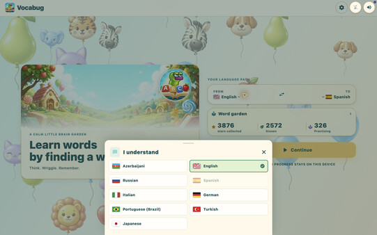 Vocabug screenshot 4