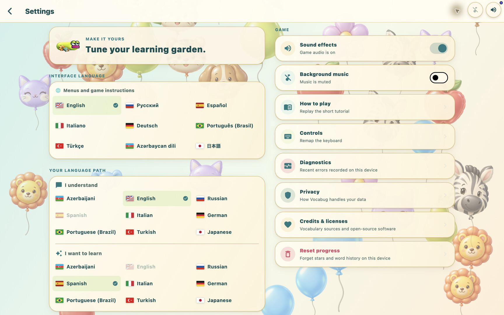 Vocabug screenshot #10