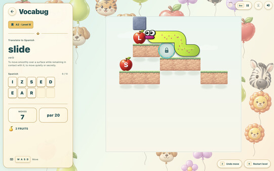 Vocabug screenshot 2