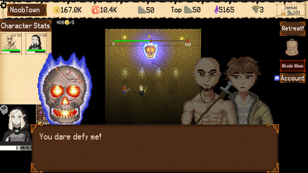 Idle Isekai - An idle RPG Demo screenshot 5
