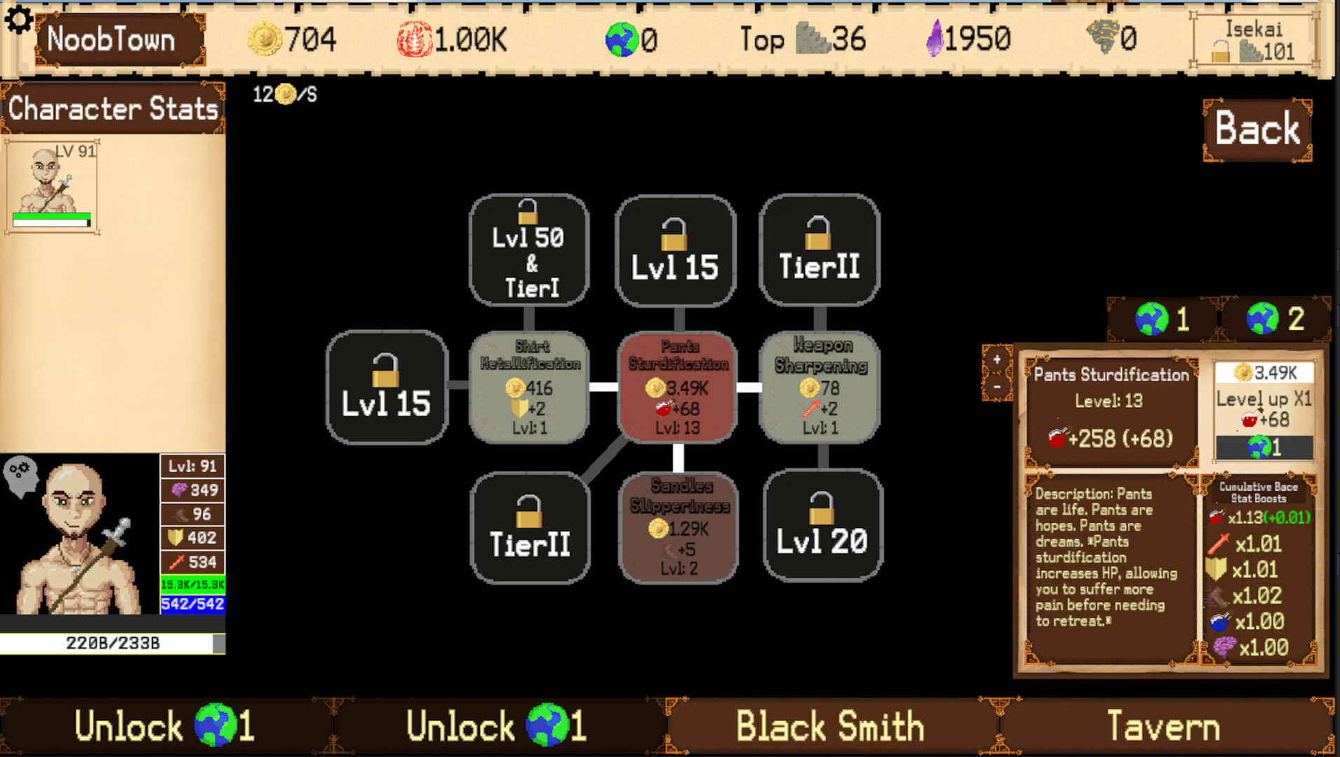 Idle Isekai - An idle RPG Demo
