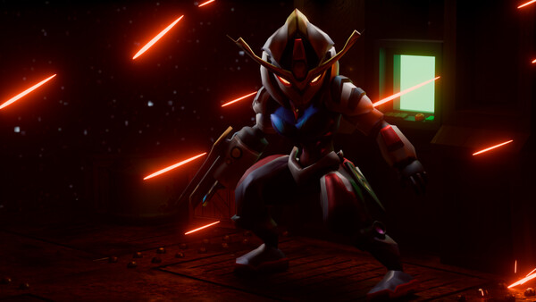 Dungeon Defenders - Retro Mecha E.V. Skin Screenshot 6