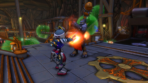 Dungeon Defenders - Retro Mecha E.V. Skin screenshot 4