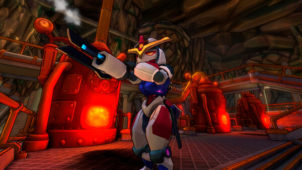 Dungeon Defenders - Retro Mecha E.V. Skin Screenshot 3