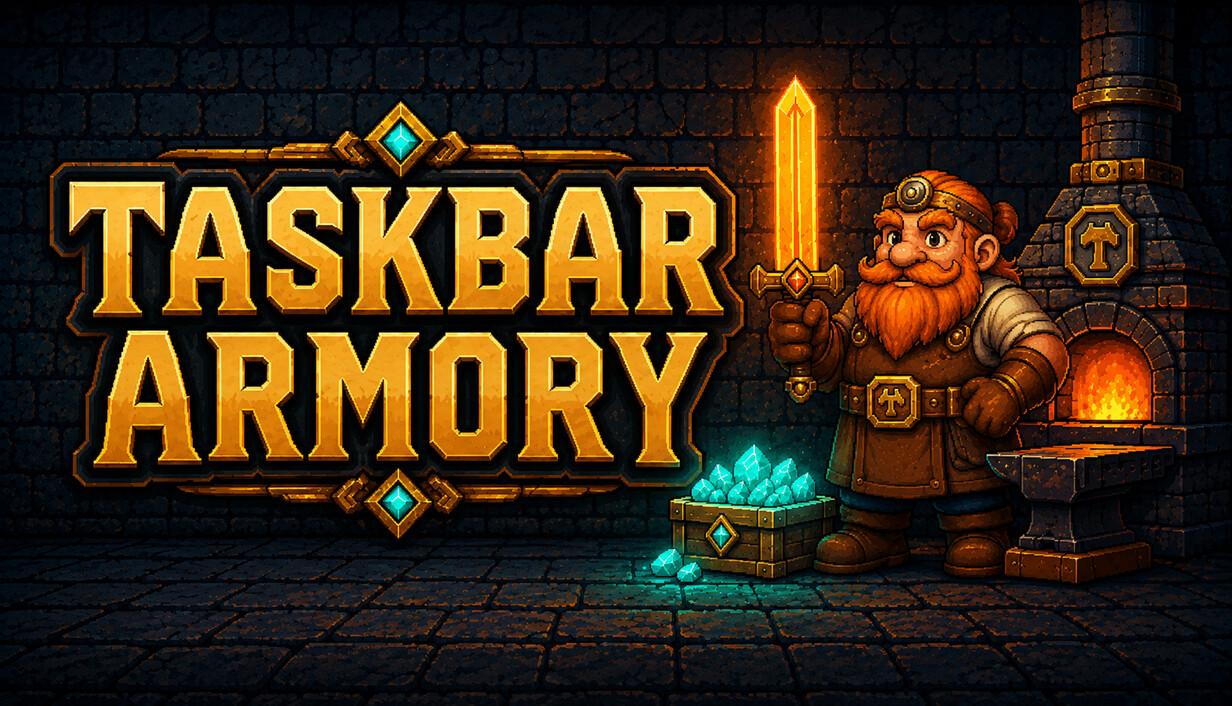 Taskbar Armory cover art