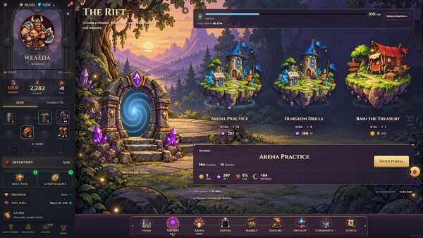 Grindveil Screenshot