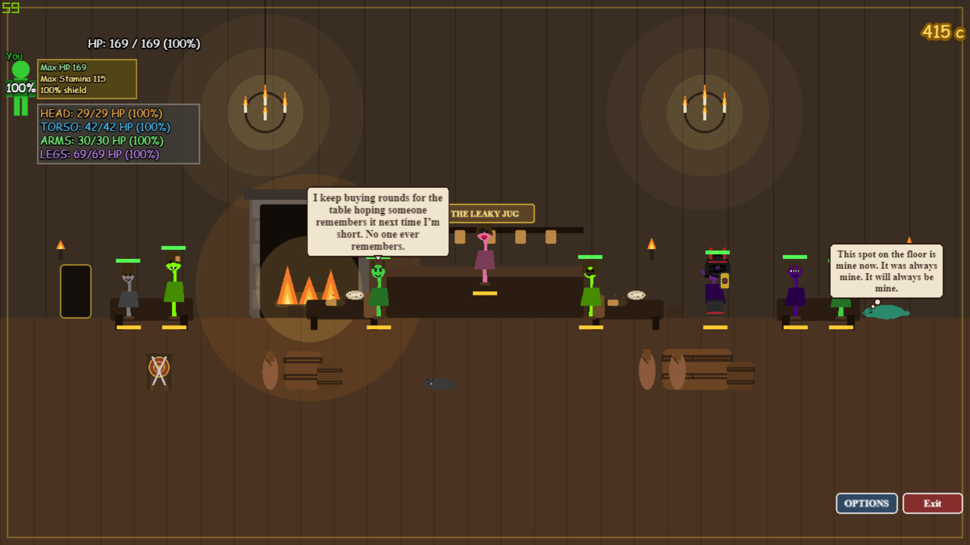 GLADIATOR: Survival Simulator