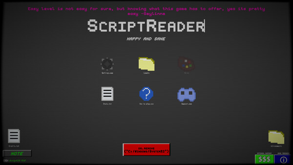 ScriptReader screenshot 1