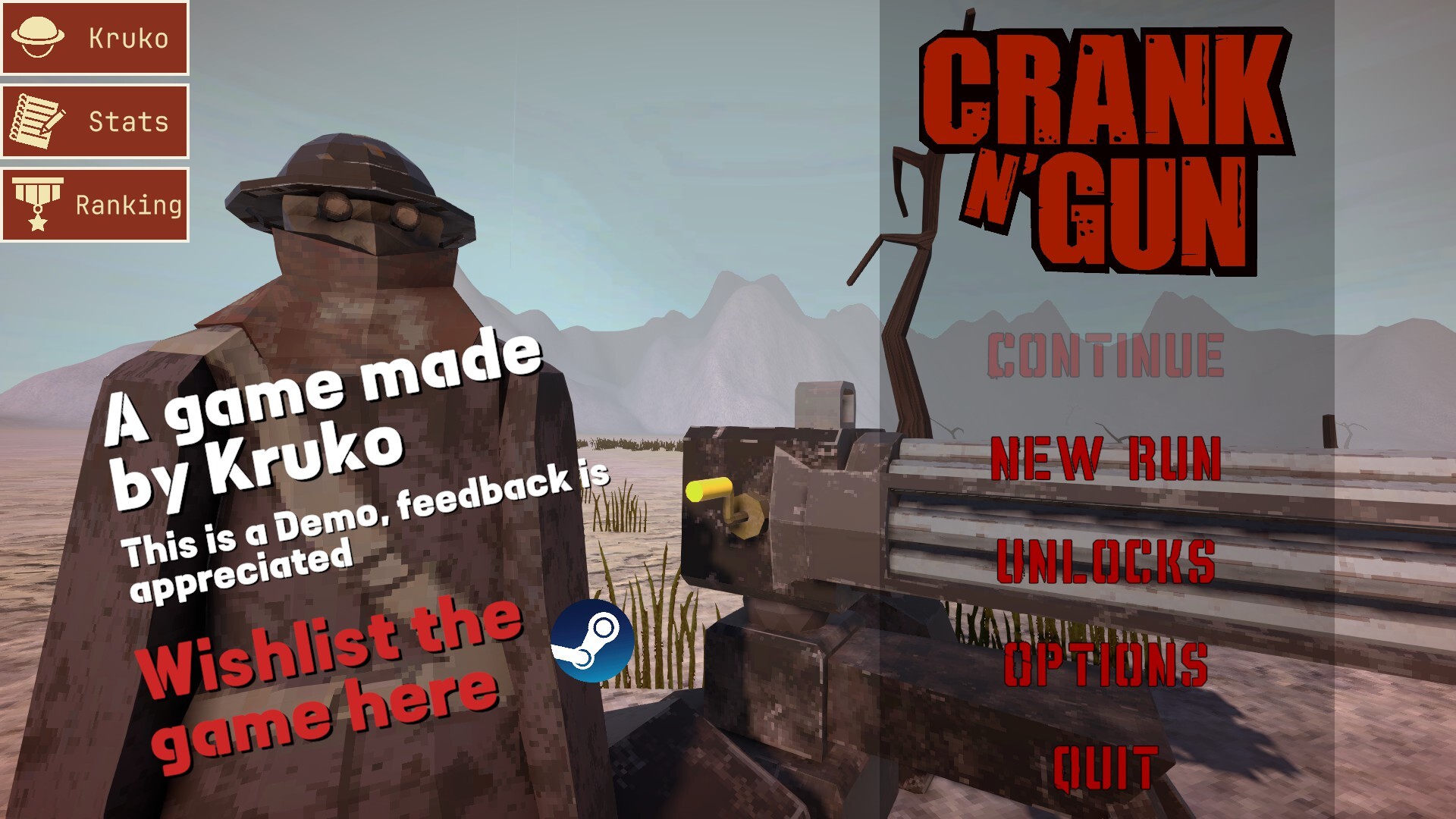 Crank'N'Gun screenshot #1